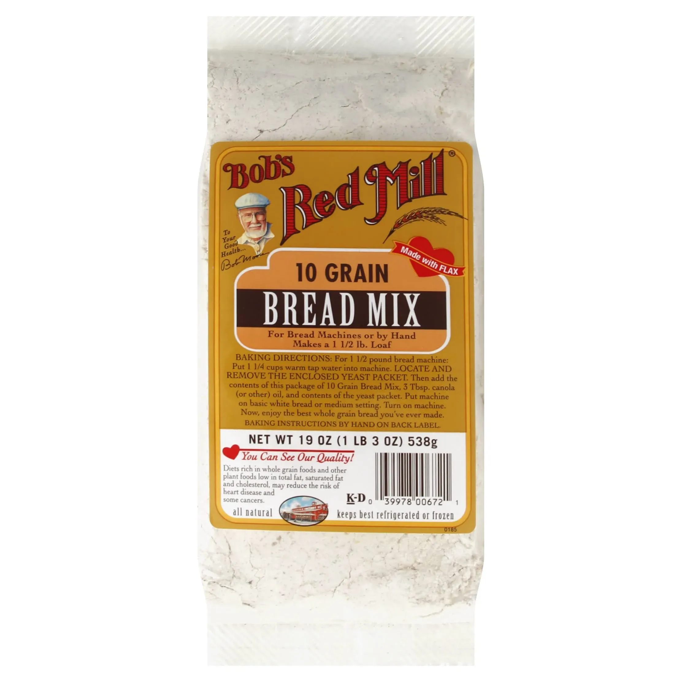 Bob's Red Mill 10 Grain Bread Mix - 19.0 oz