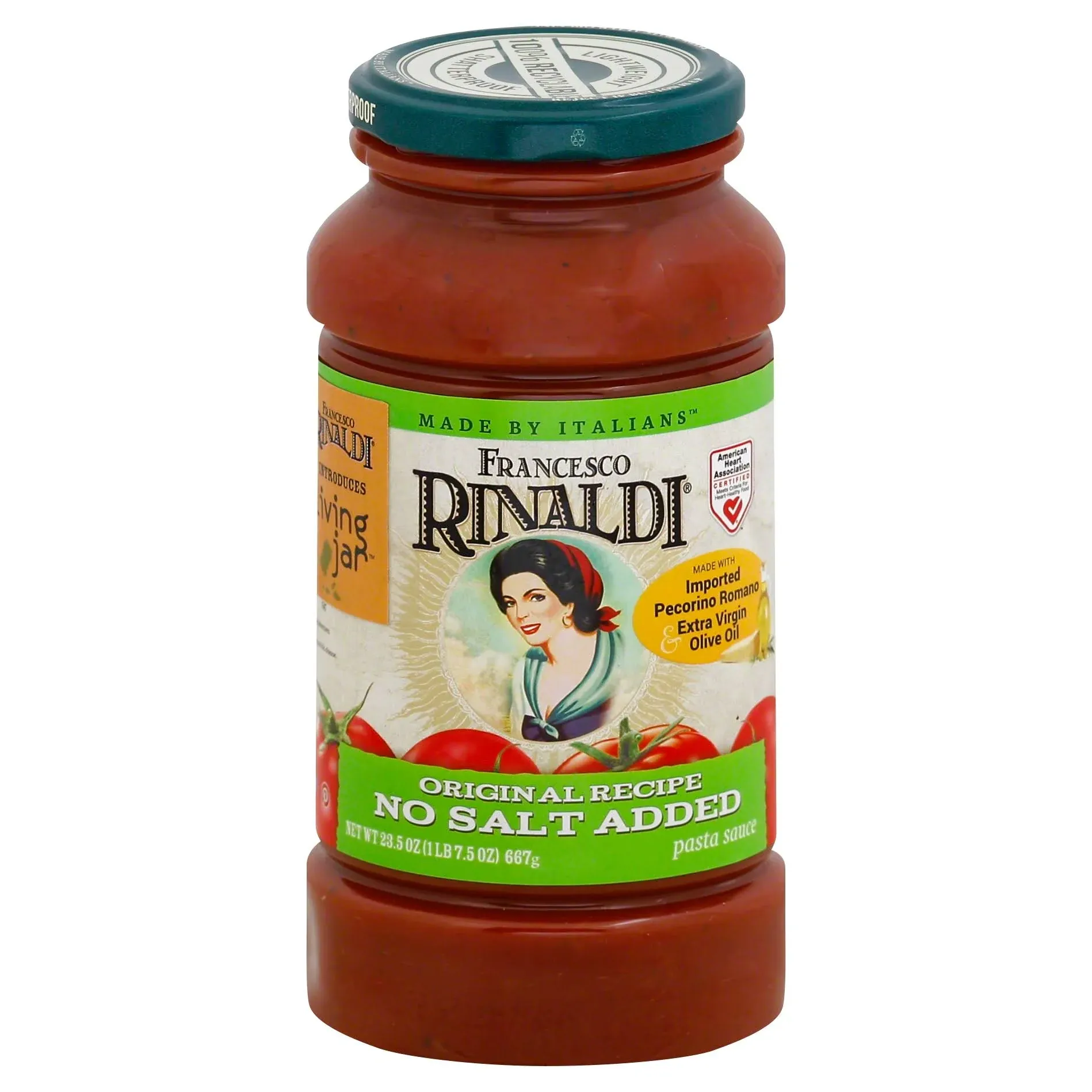 Francesco Rinaldi No Salt Added Pasta Sauce - 23.5 oz.