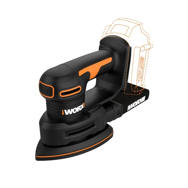 Worx WX822L.9 20V Power Share Cordless Detail Sander (Tool Only)