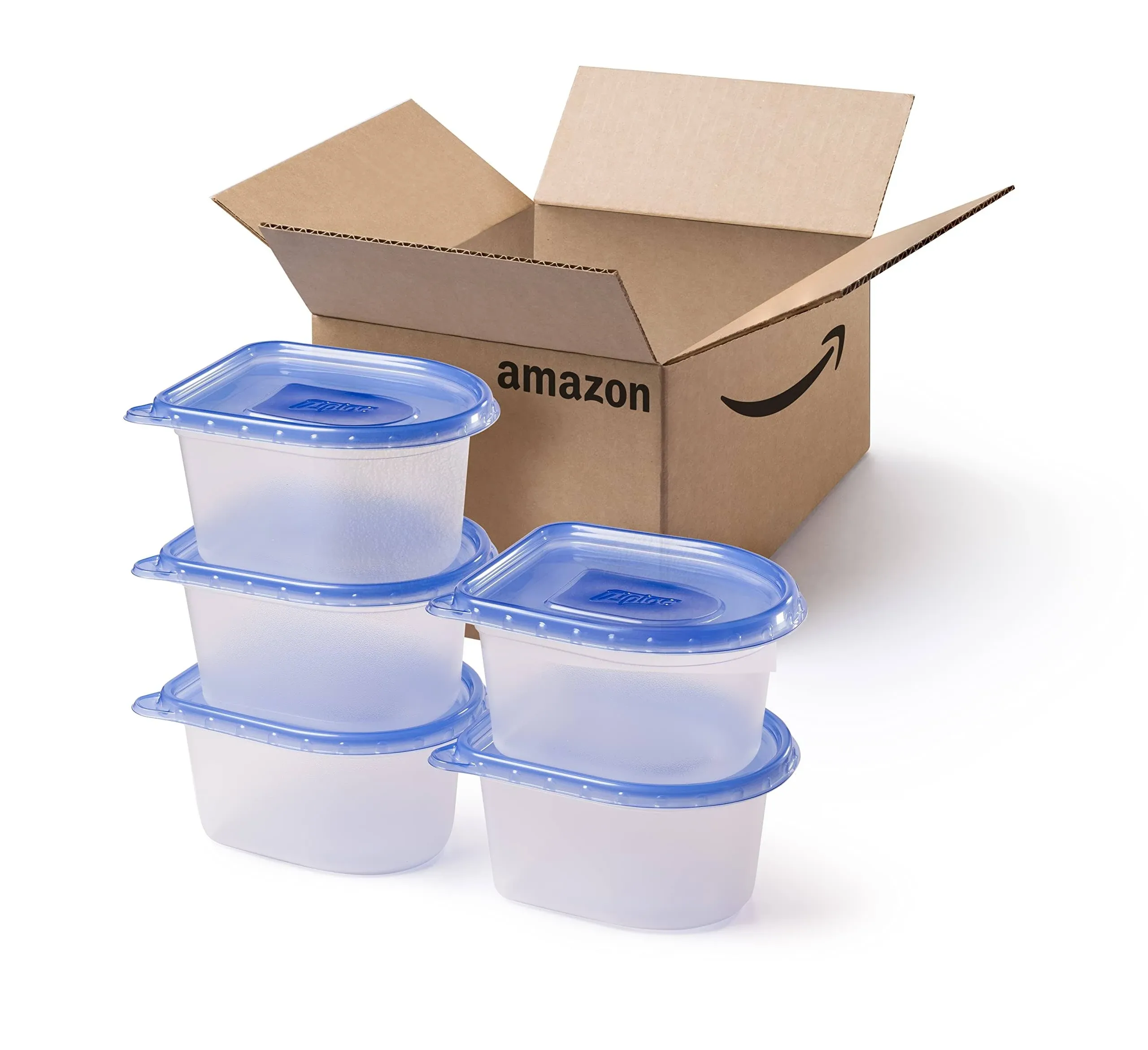 Ziploc Snap N Seal Food Storage Meal Prep Containers, Reusable for Kitchen Organization, Dishwasher Safe, 10 Piece Set, 56 Ounce, Compatible with Amazon Astro