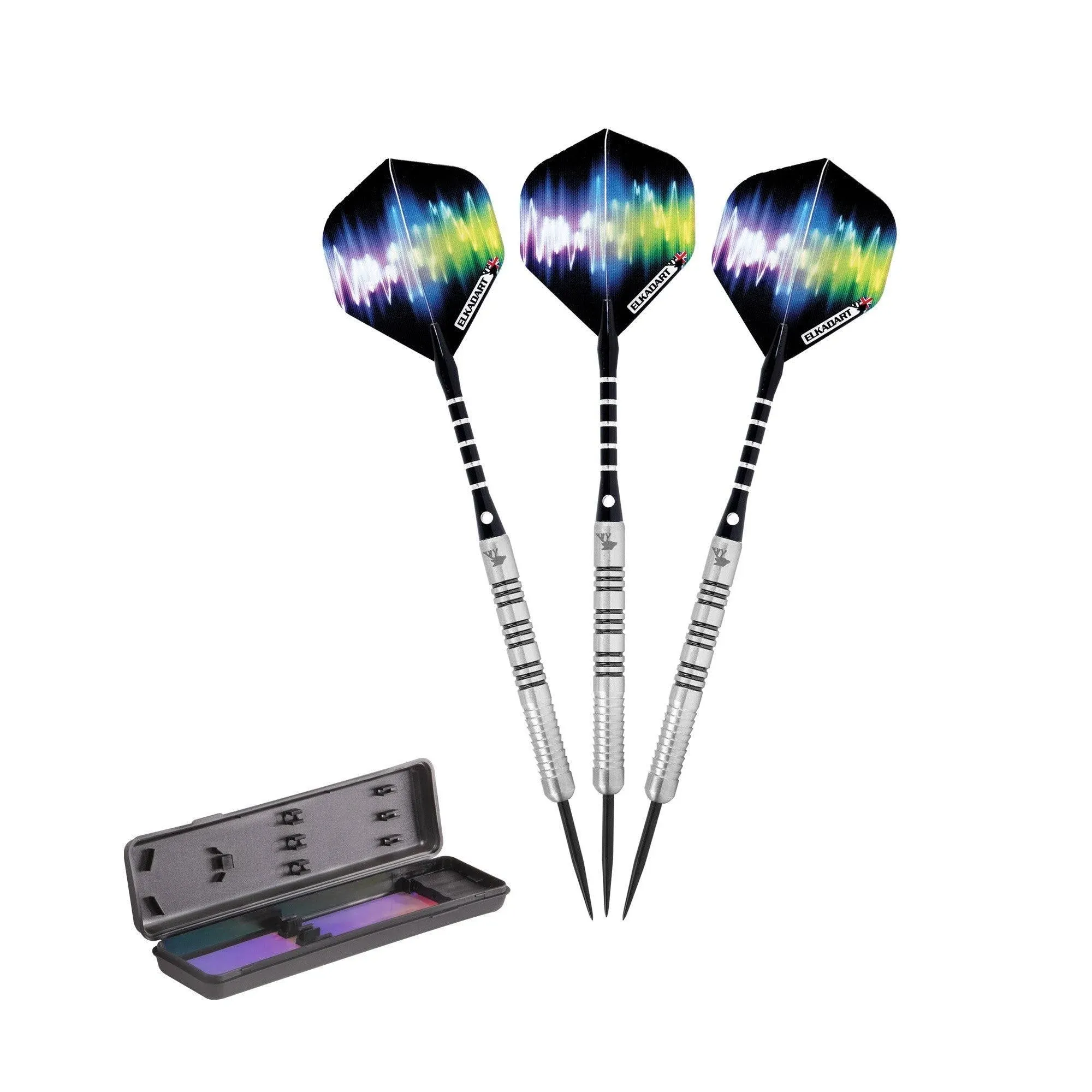 Elkadart Ultra Sonic 80 percent Tungsten Steel Tip Darts 23 Grams