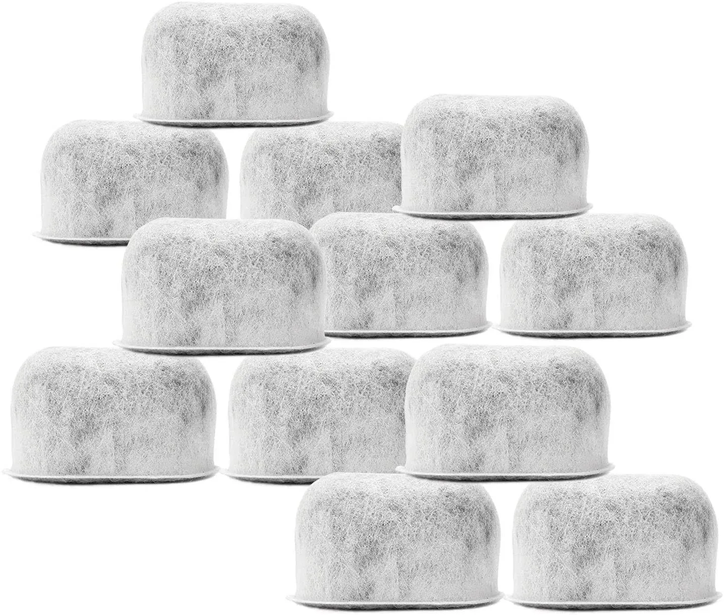 Pack of 12 Replacement Charcoal Water Filters for Cuisinart Coffee Machines