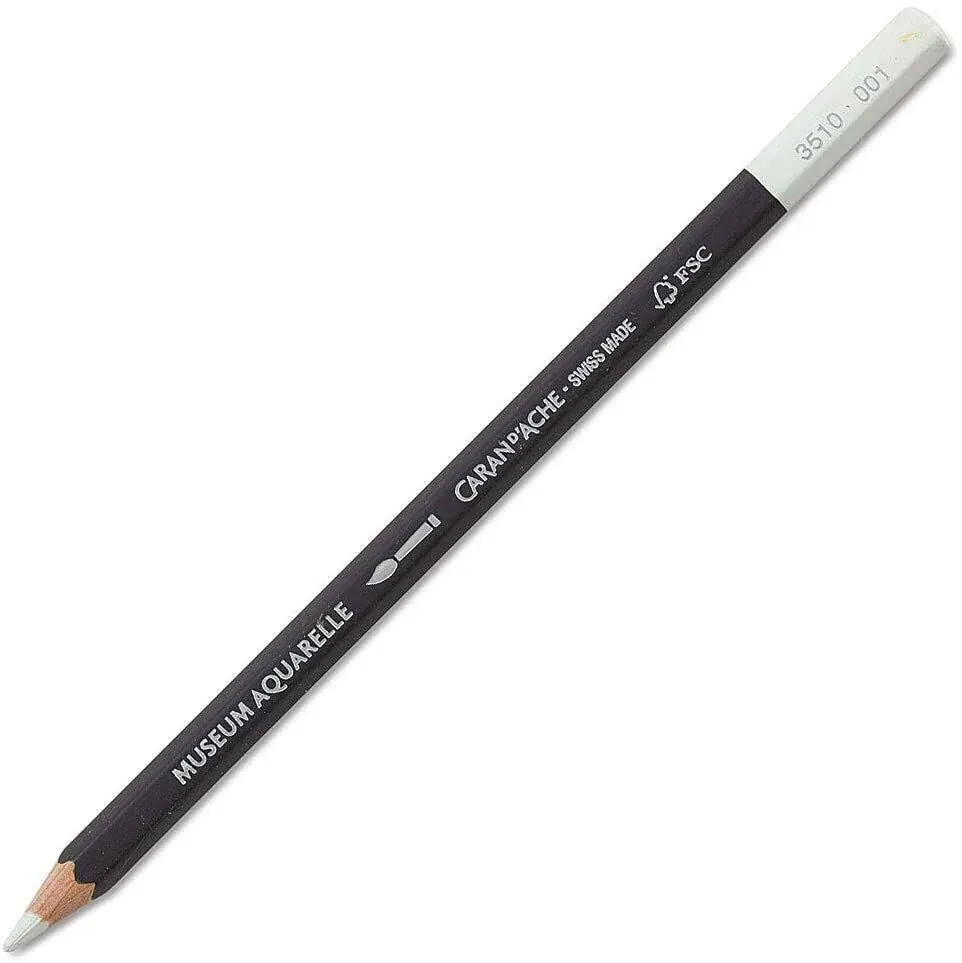 Museum Pencil Aquarelle Caran D&amp;#39-Ache 009-Black | Caran D&#039;Ache