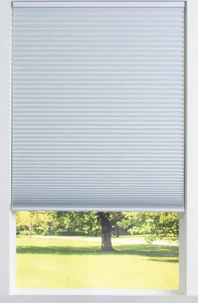 allen + roth 29-in x 64-in White Blackout Cordless Cellular Shade Polyester | 78756