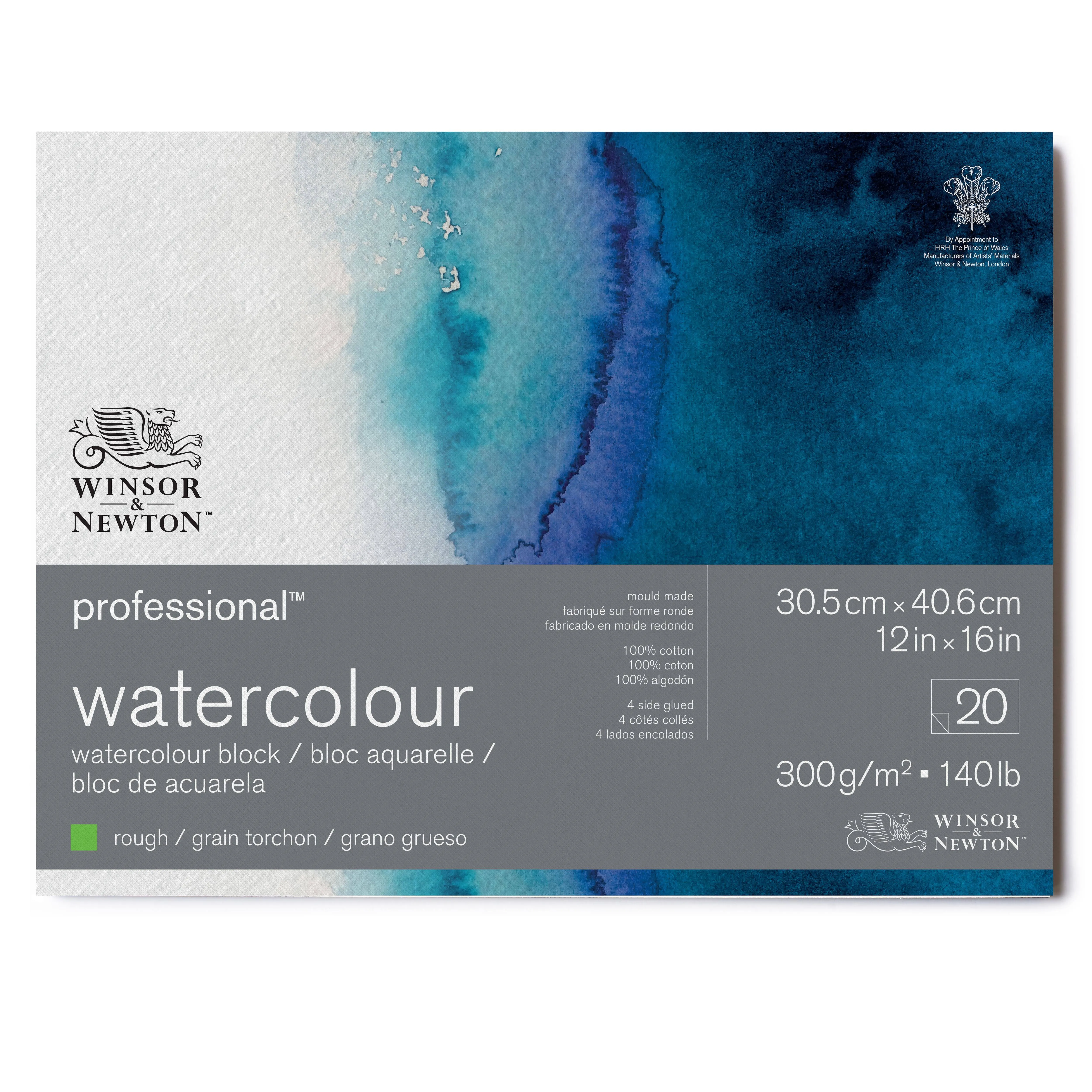 Winsor & Newton Professional Watercolor Paper Block