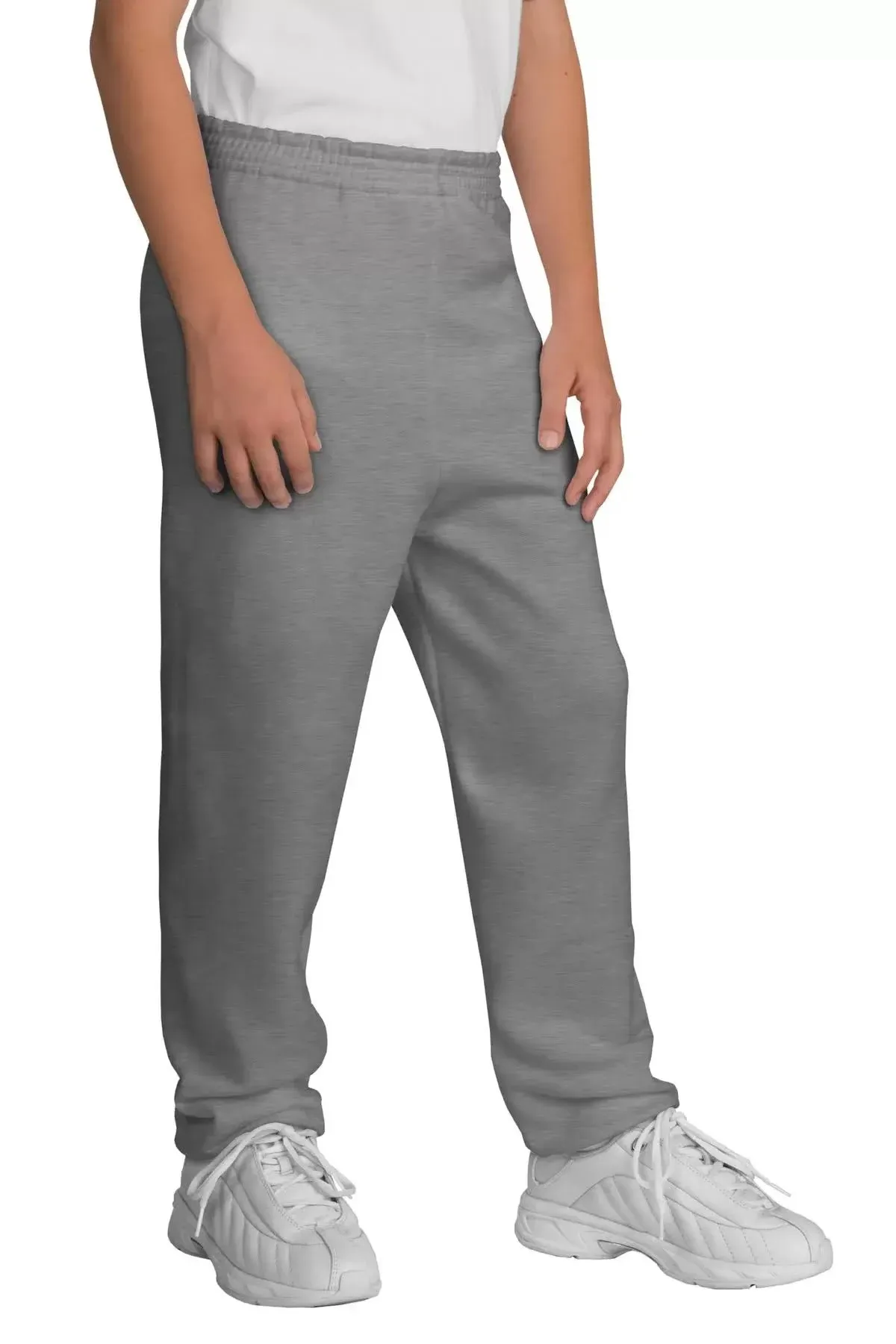 Port & Company Youth Core Fleece Sweatpant. PC90YP Athletic Heather