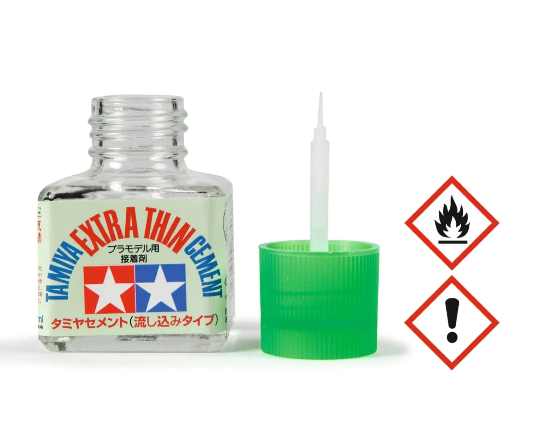 Tamiya 87038 Extra Thin Cement Glue Fine Tip 40ml