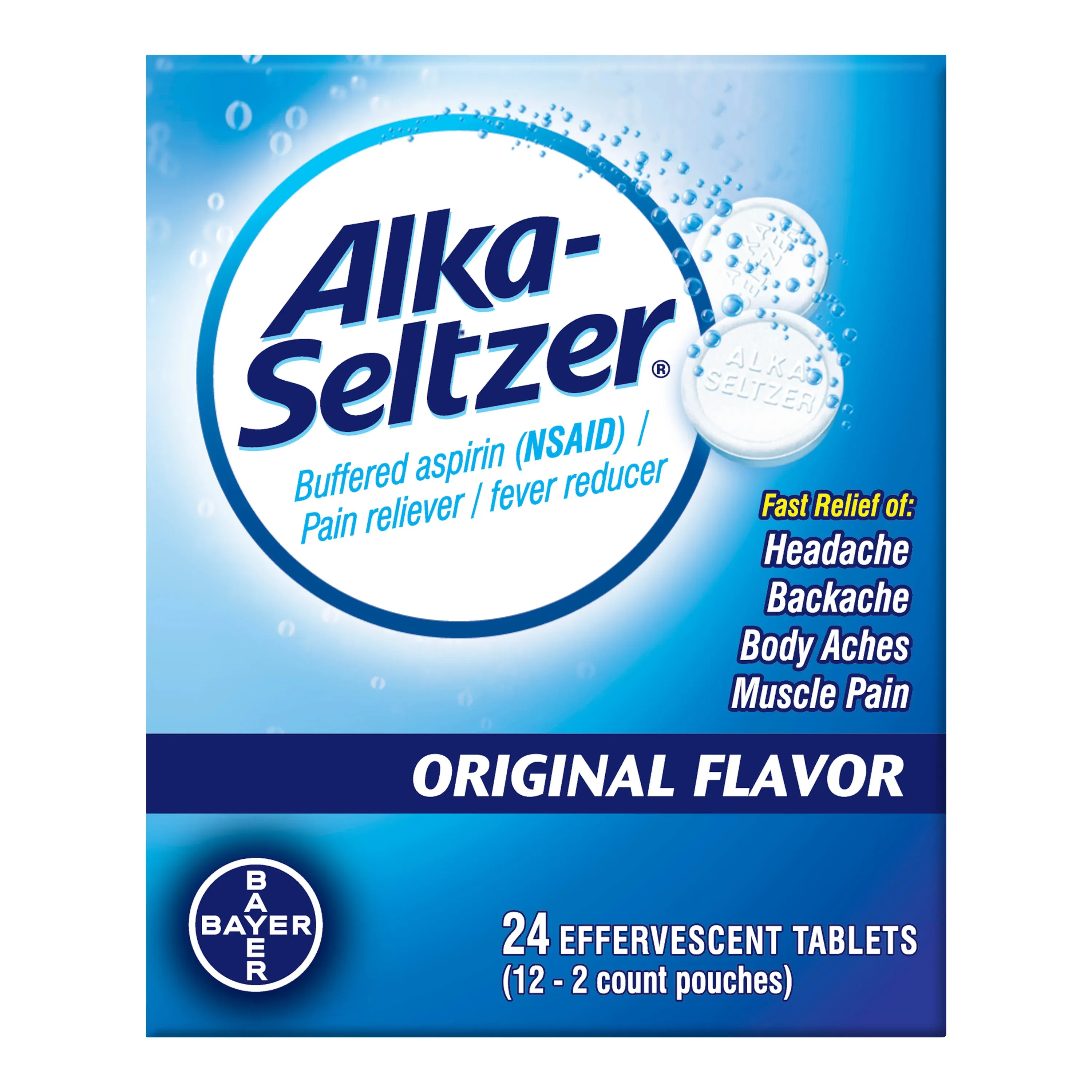 Alka-Seltzer Comprimidos Originales Efervescentes