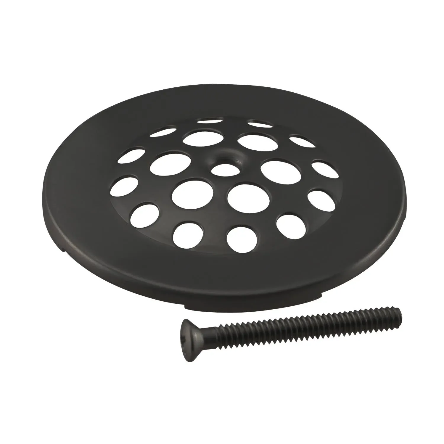 Westbrass Gerber Style Bee-HiveTub Strainer Grid with Screw, Oil Rubbed Bronze, D327-12