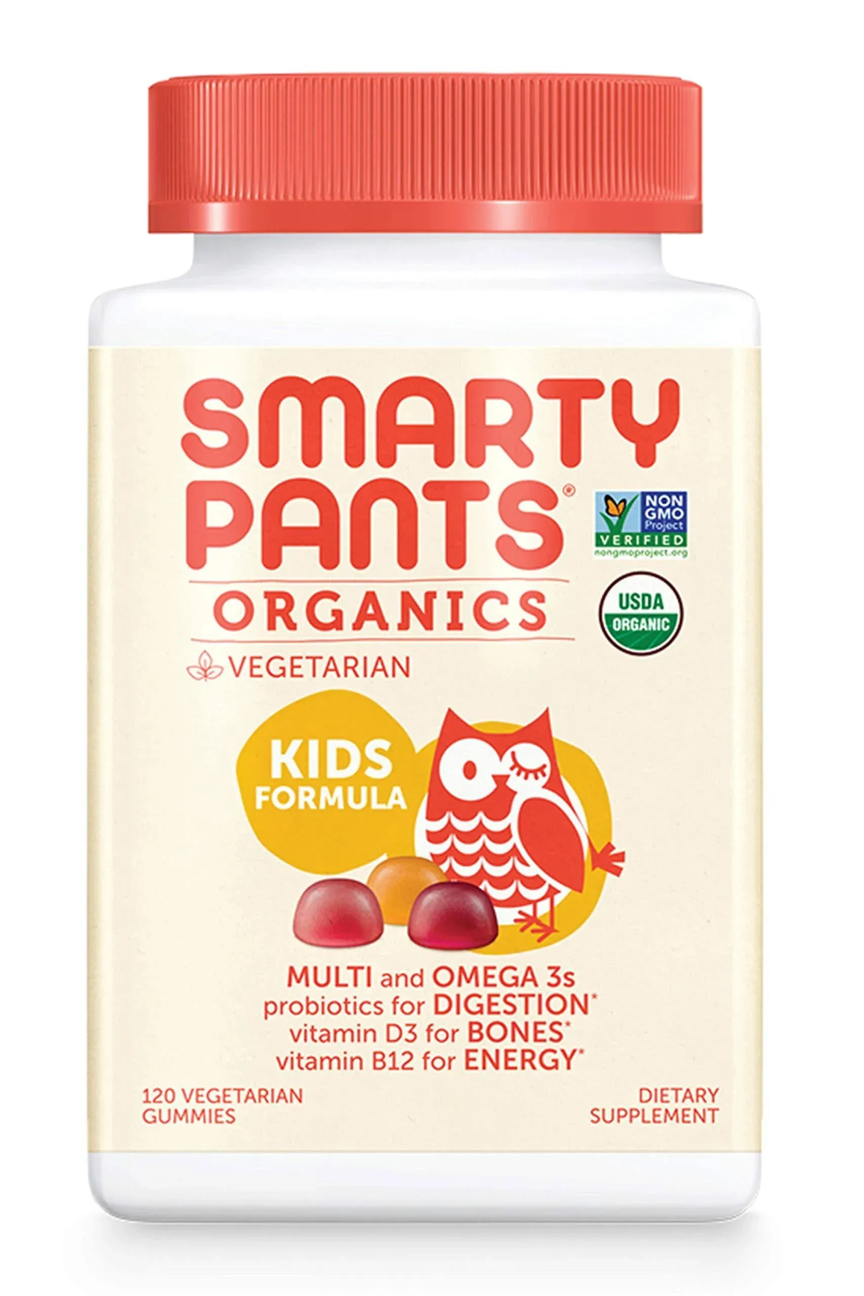 Smartypants Organic Kids Complete 120 Gummies