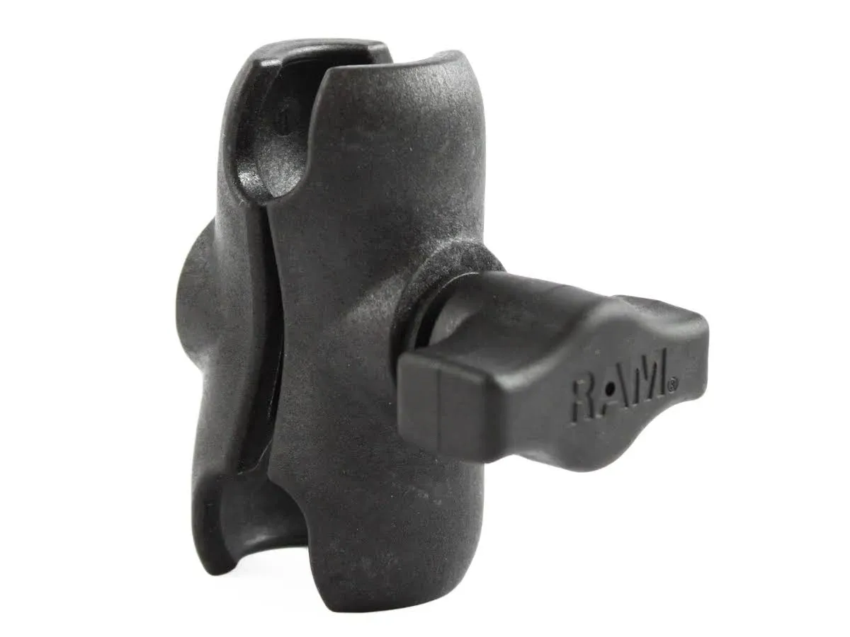 Ram Mount Composite Short Double Socket Arm for 1" Ball [Rap-B-201U-A]