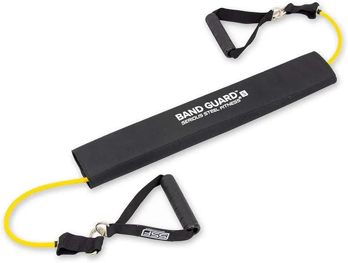 Serious Steel Fitness Band Guard | Resistance Band  Cover  (Bands Not Included)