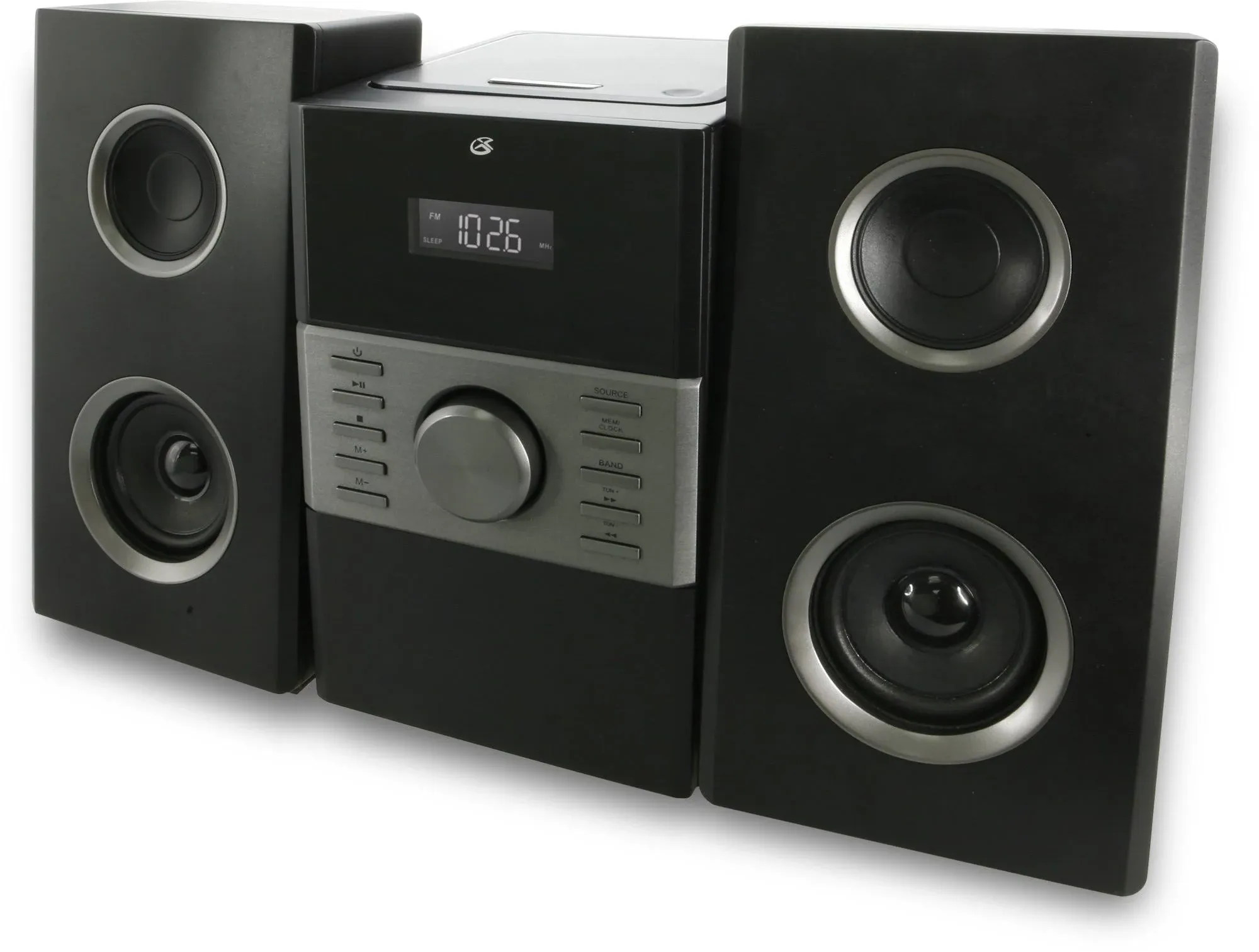 GPX Compact Stereos HC425B Home Music System