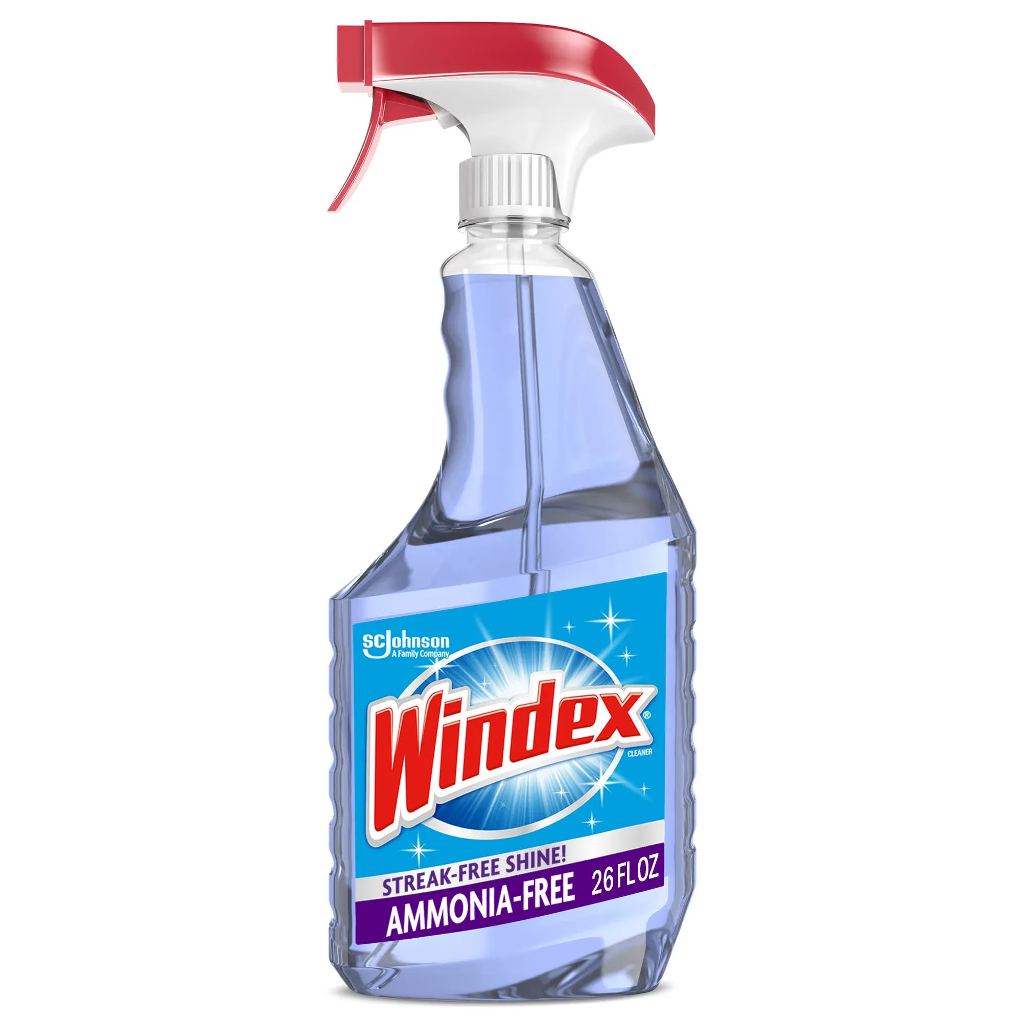 Windex Ammonia Free Crystal Rain Scent Glass Cleaner