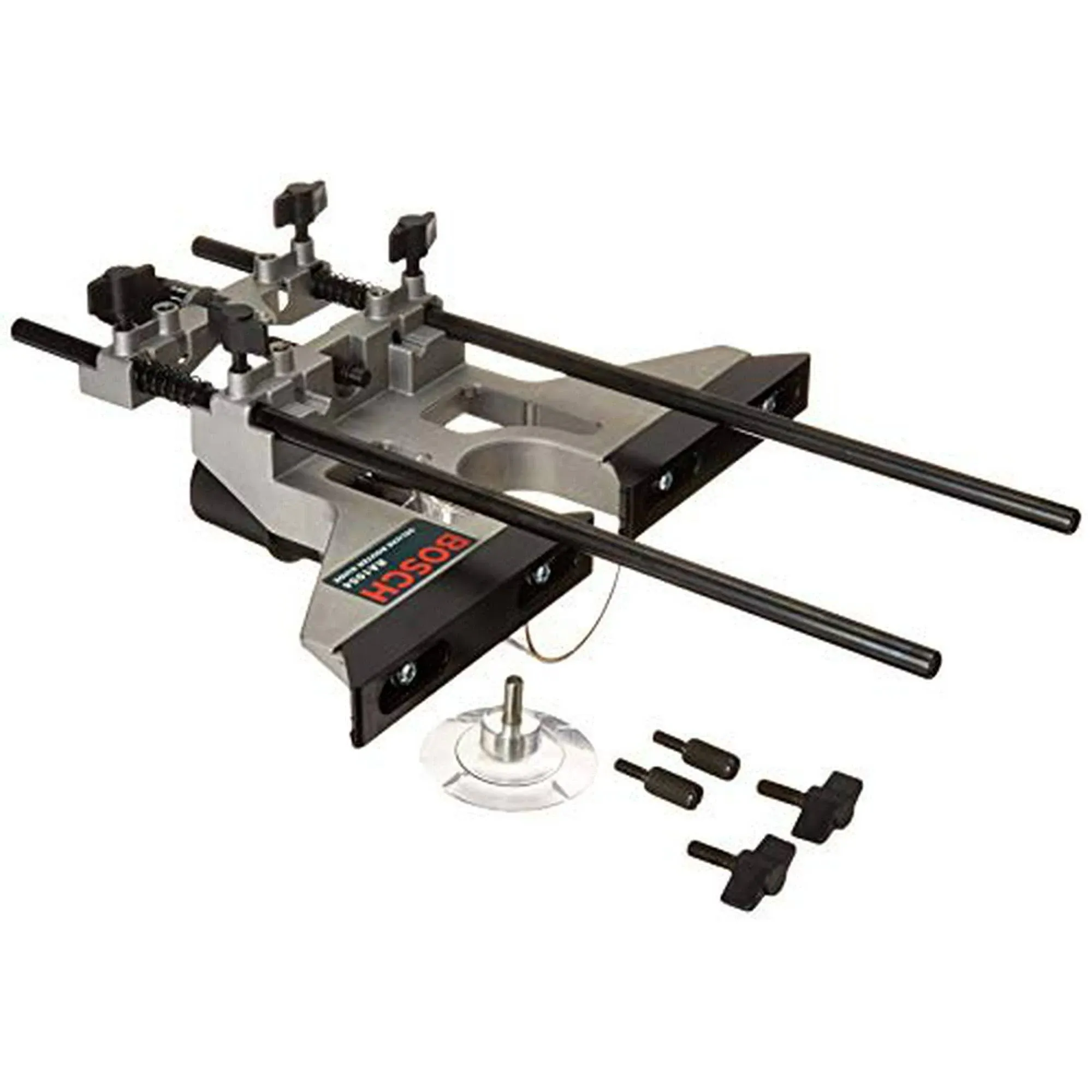 Bosch RA1054 Deluxe Router Edge Guide with Dust Extraction Hood & Vacuum Hose ...