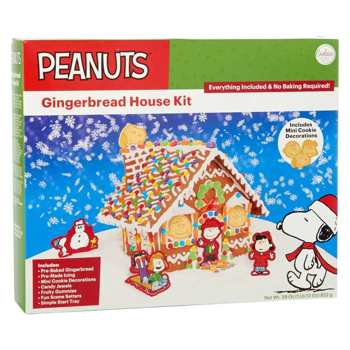 Peanuts Gingerbread House Kit