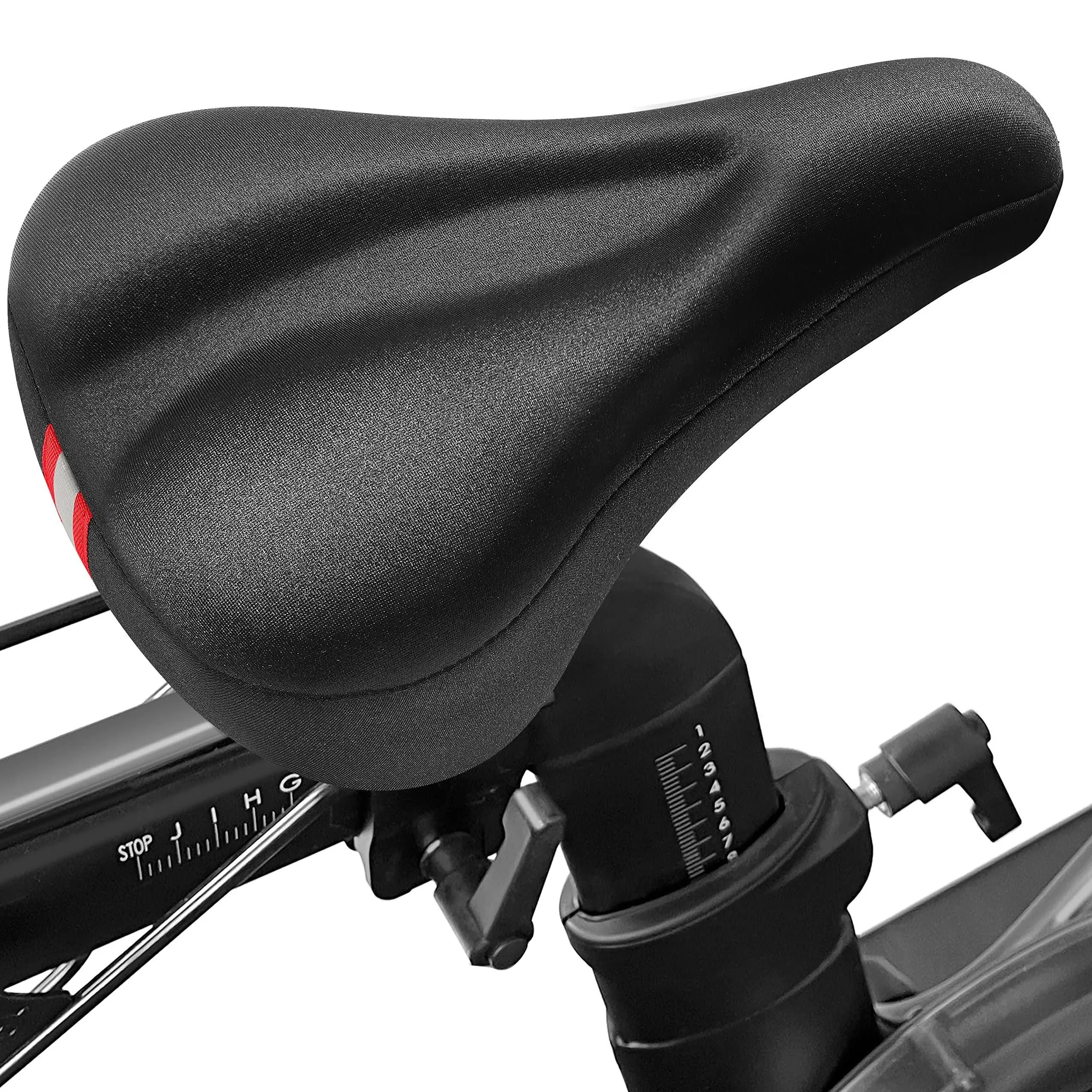 Bike Seat Cushion Compatible with Peloton Bike &amp; Bike Plus, Gel Bike Seat Cover