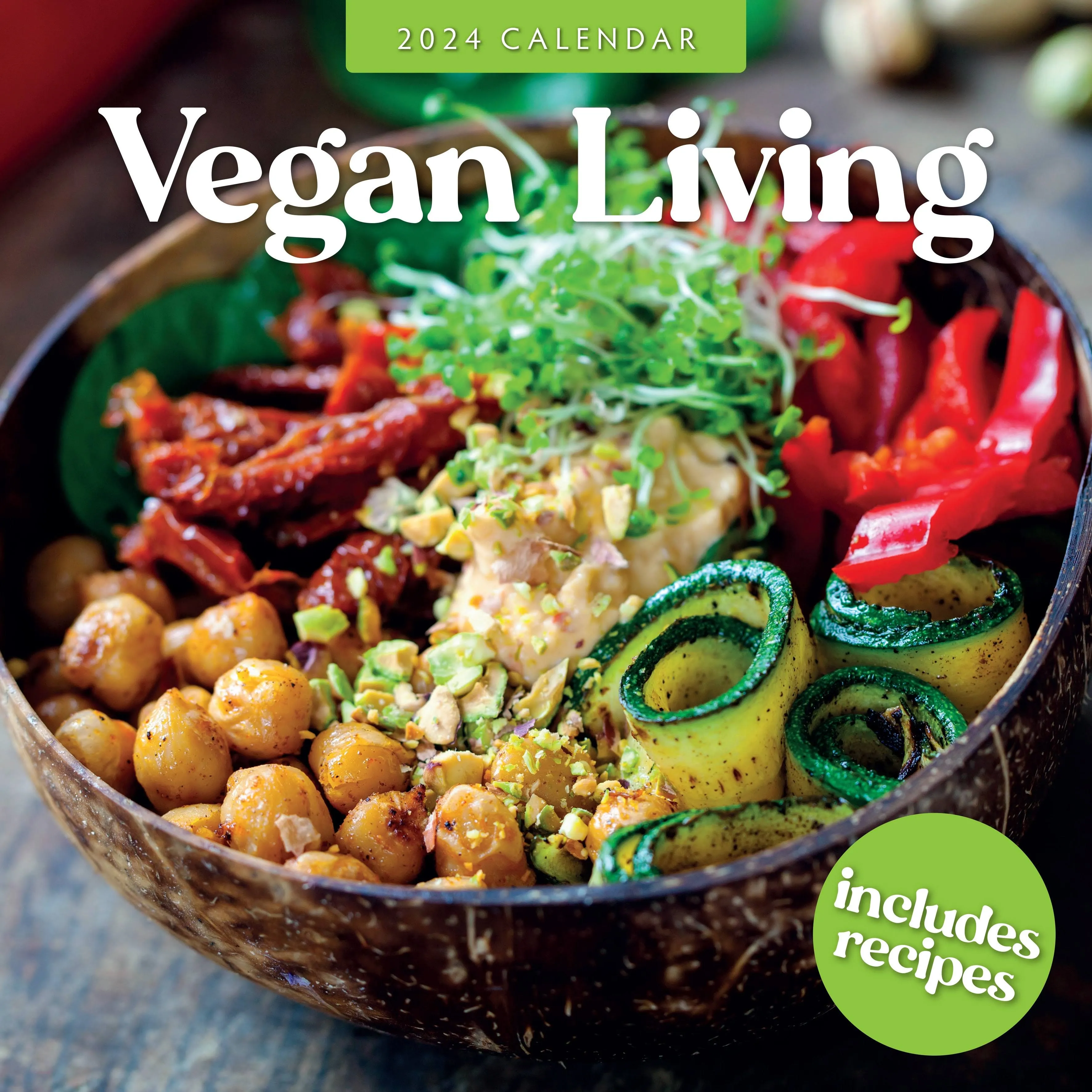 Vegan Living 2024 Wall Calendar