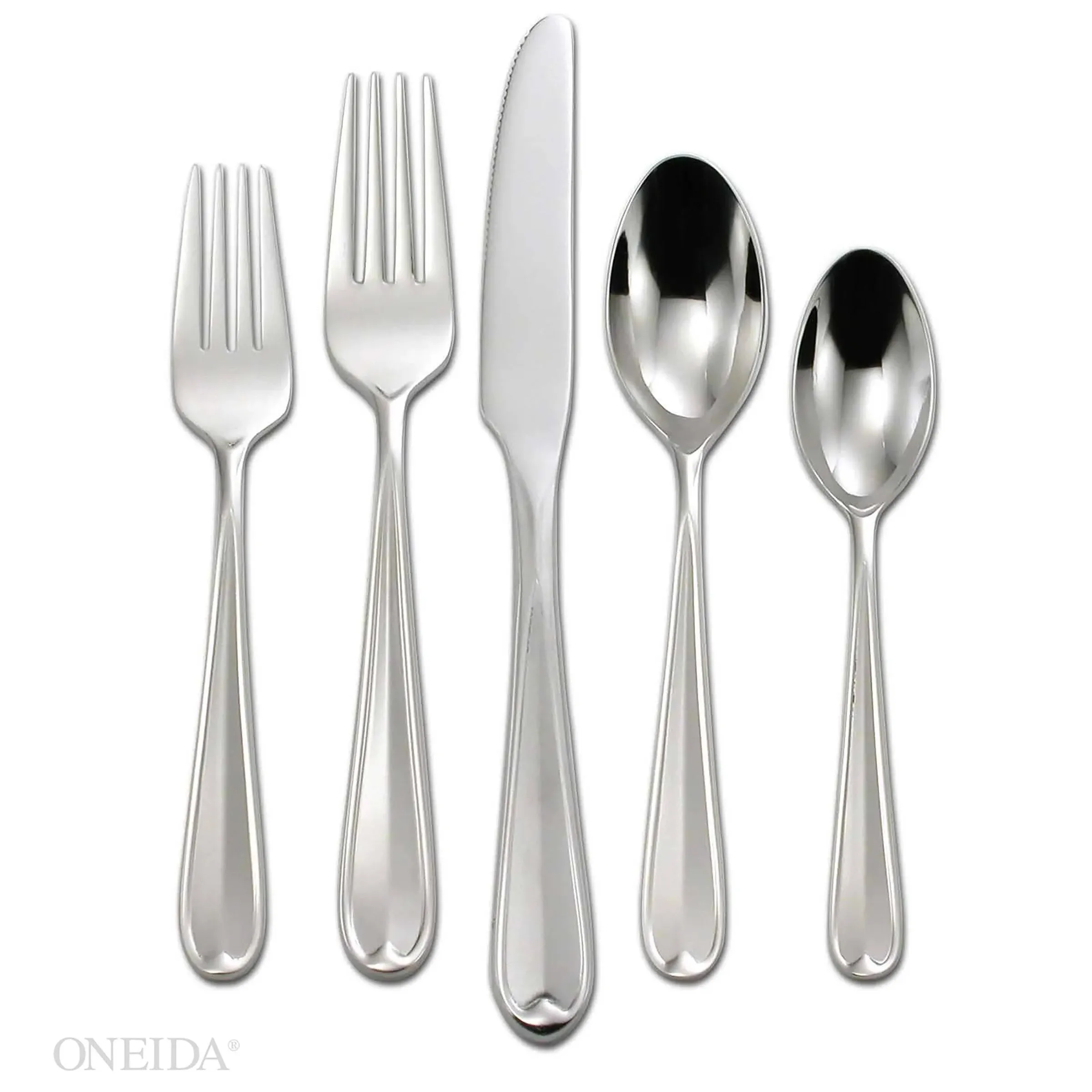 Oneida Dylan 20 Piece Everyday Flatware Set, Service for 4