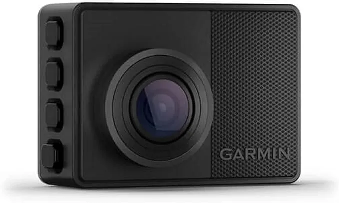 Garmin Dash Cam 67W, 1440p and Extra-Wide 180-degree FOV, Monitor Your Vehicle While Away w/ New Connected Features, Voice Control, Compact and Discreet (International Version)