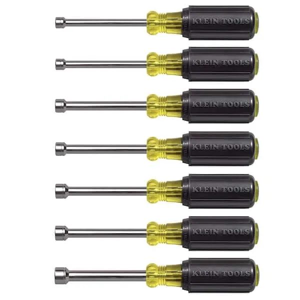 7-Piece Metric Nut Driver Set- Cushion Grip Handles