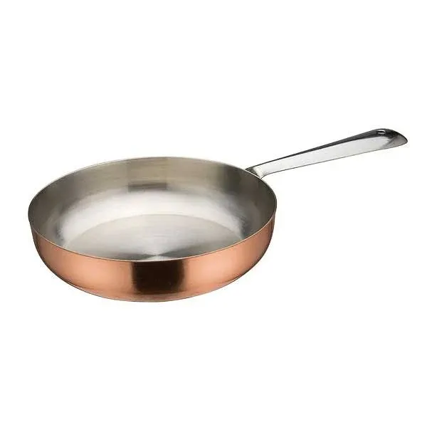 Winco DCWC-201C Copper Plated 5-1/2" Dia x 1-3/8" H Mini Fry Pan