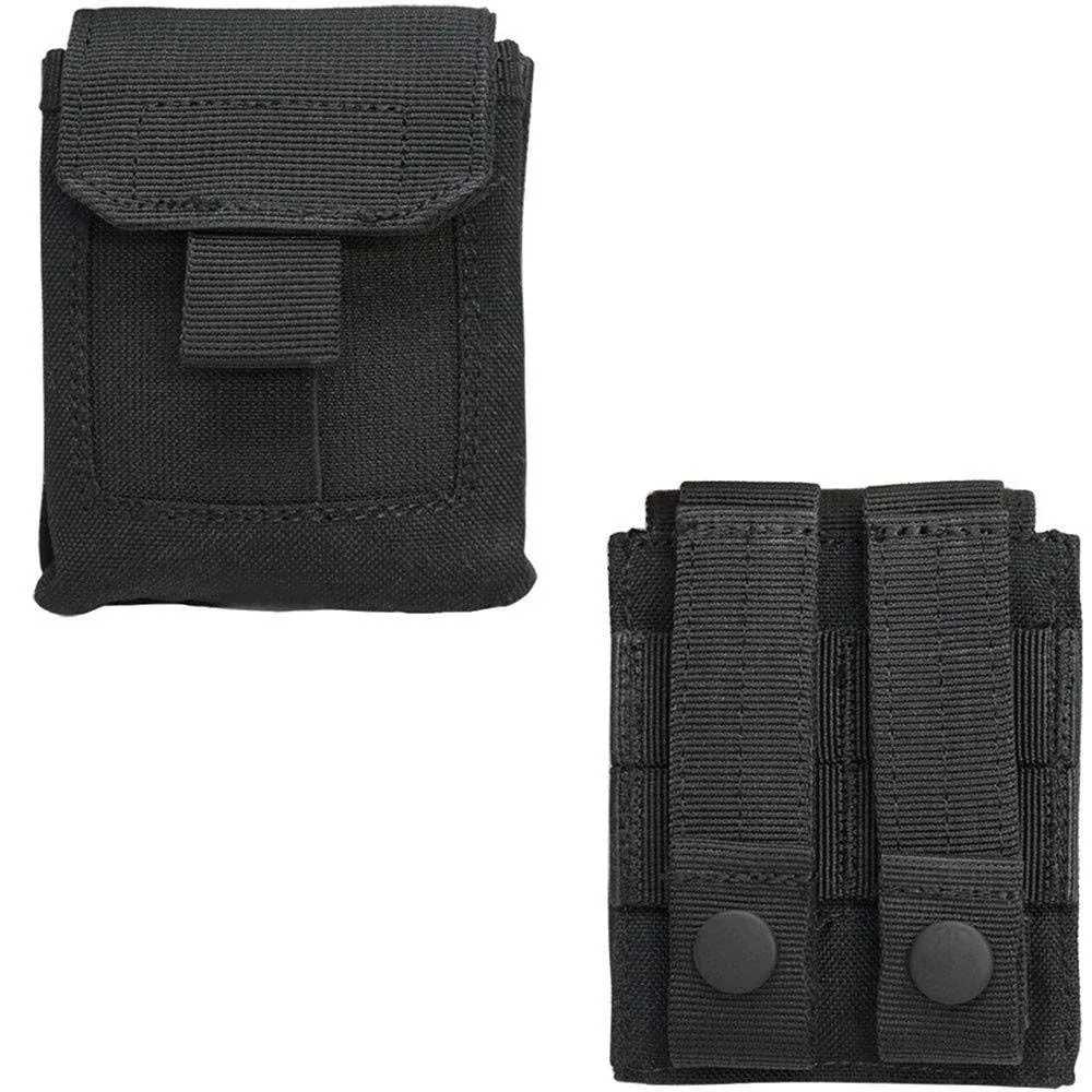 Black Molle EMT Glove Pouch