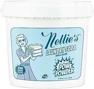 Nellie's 250-Load Laundry Soda with Pow Powder