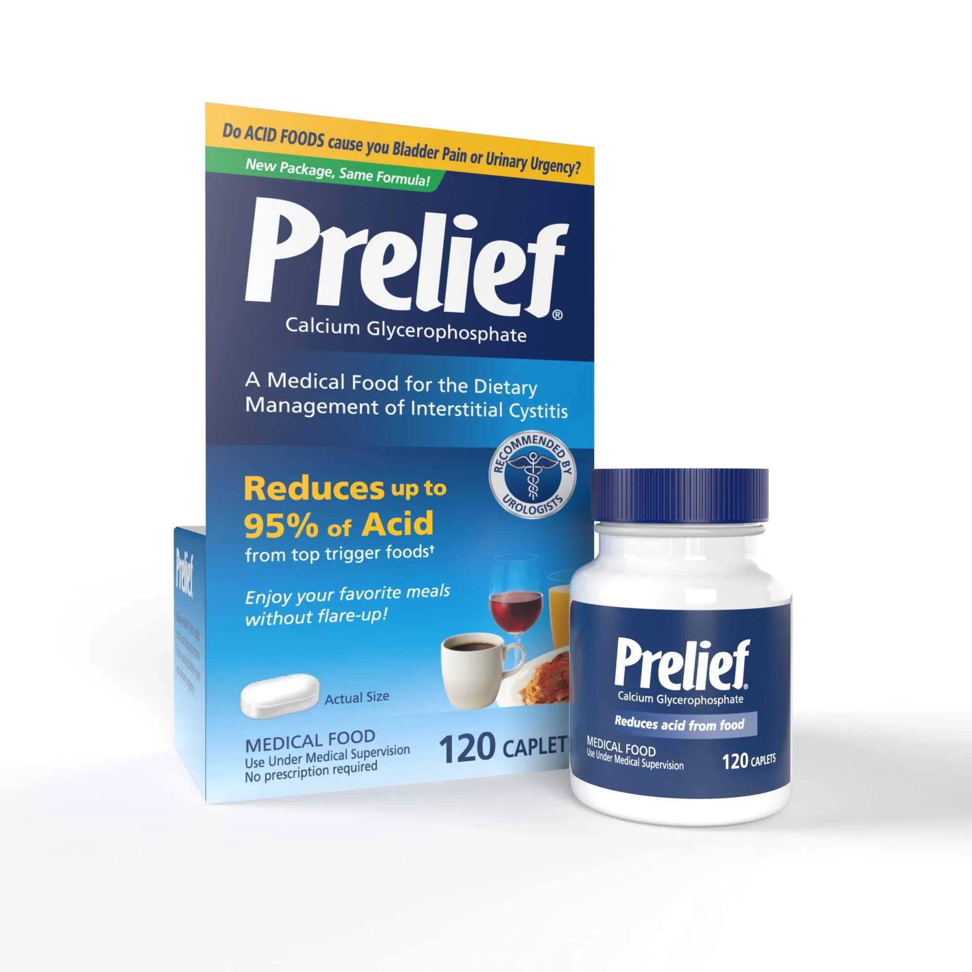 Prelief - Prelief Acid Reducer Dietary Supplement - 300 Caplets