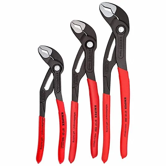 Knipex 002006US1 3 Piece Cobra Pliers Set