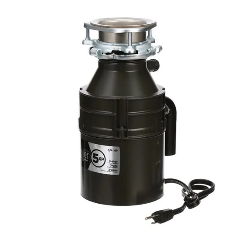 3/4 HP In-Sink-Erator Badger 5XP Disposer With Wrenchette