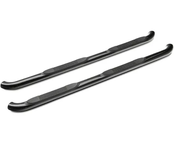 RedRock 3-Inch Side Step Bars; Black Compatible with 05-23 Tacoma Access Cab