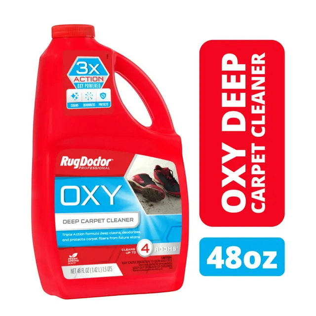 Rug Doctor 48 oz Oxy Deep Cleaner Carpet Cleaner Liquid