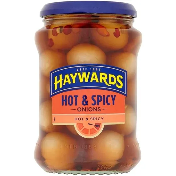 Haywards Hot & Spicy Pickled Onions 400g