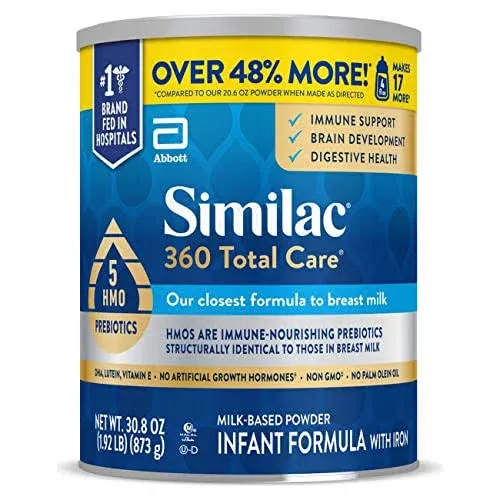 Similac 360 Total Care Infant Formula Powder