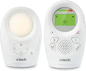 VTech DM1211 DM1211 Digital Audio Baby Monitor with Enhanced Range (1 Parent Unit) White