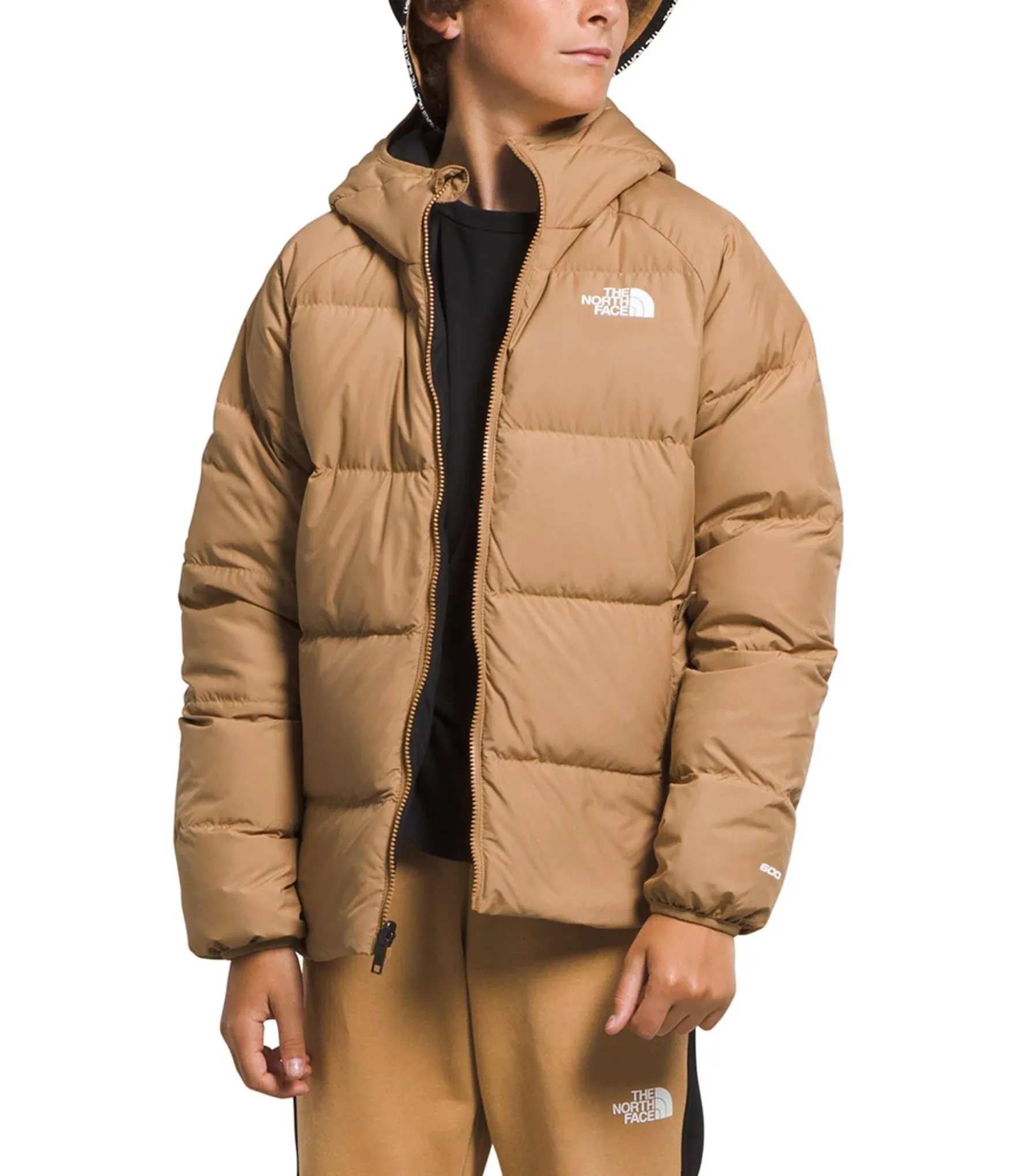 The North Face Boys' Reversible North Down Hooded Jacket