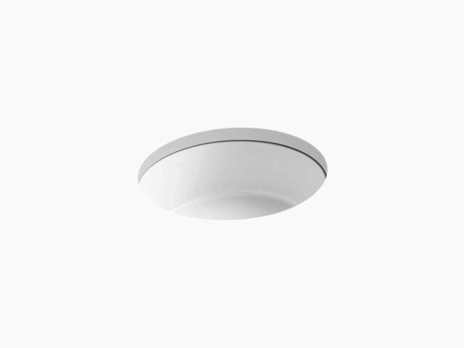 Kohler 2883-0 Round Undermount Bathroom Sink In White, New!