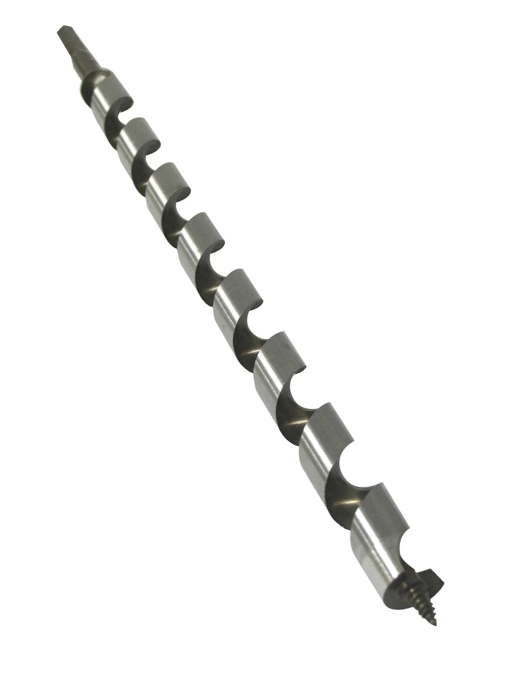 Greenlee 66PT-3/4 Nail Eater Bit with Self-Feeding Screw Point, 3/4 x 18 Steel Drill Bit with 7/16" Hexagonal Shank