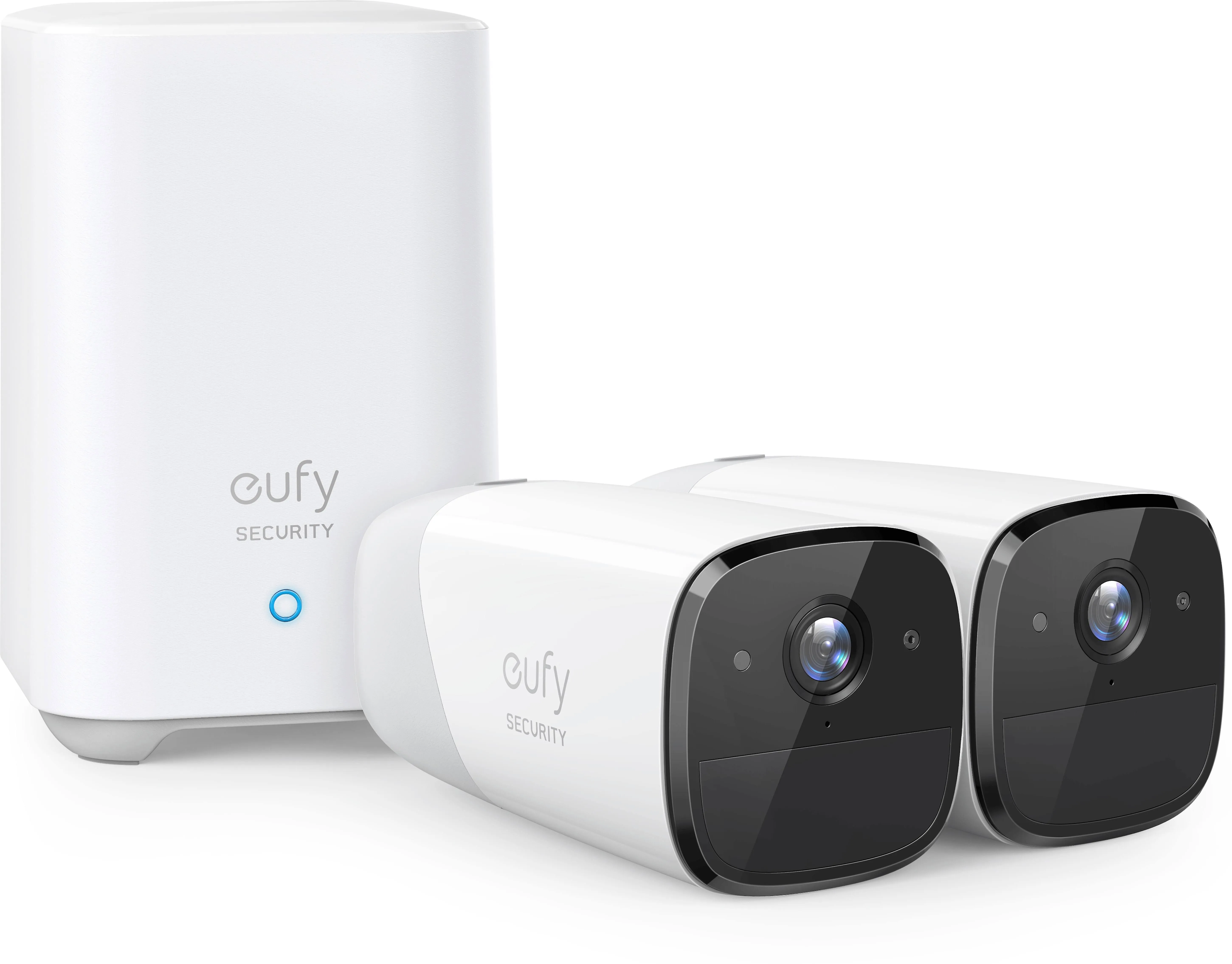 Eufy eufyCam 2 Pro Security Kit 16-Channel; 2 Cameras Included; 16GB EMMC Flash Memory; 2k Resolution