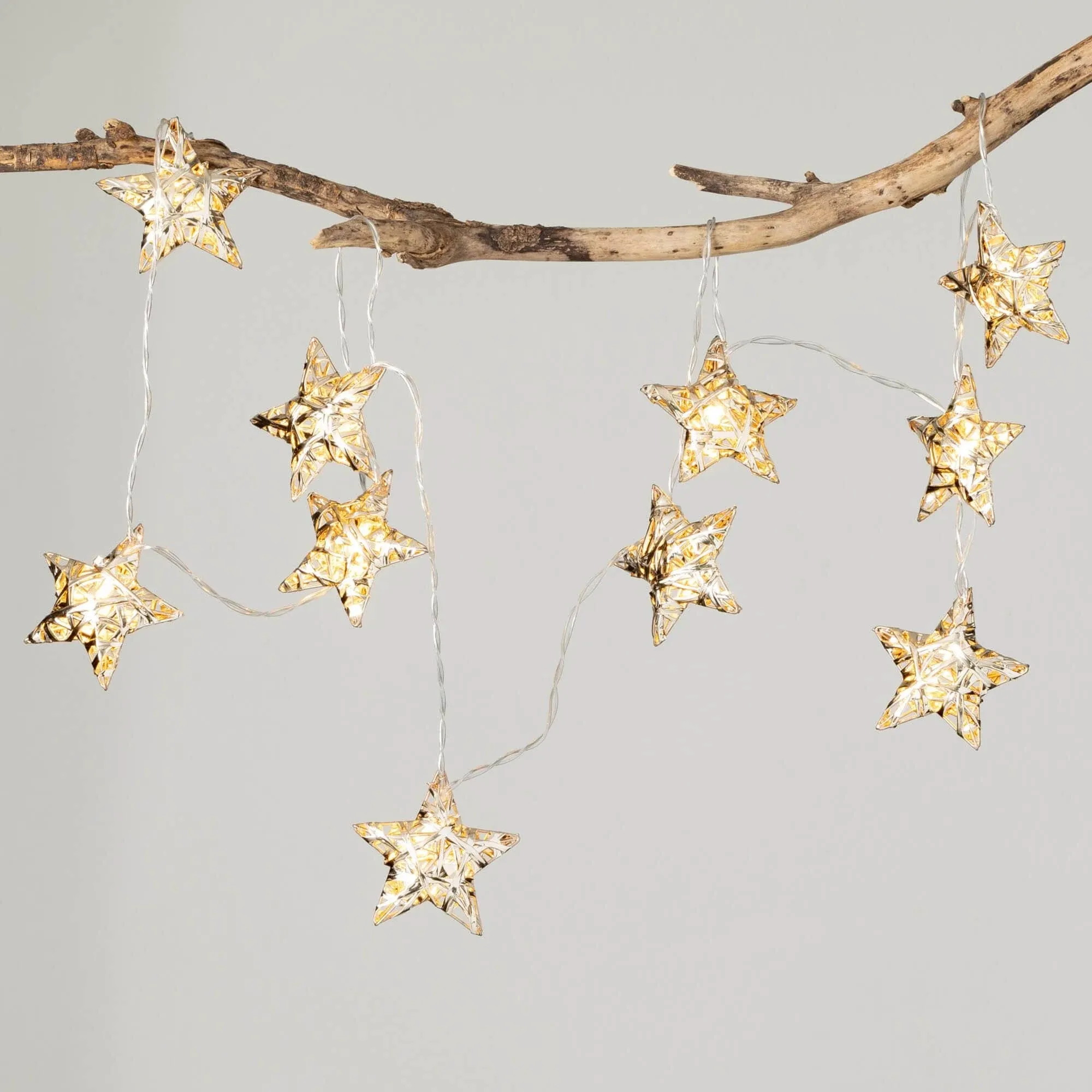 6'l Sullivans Lighted Star Garland