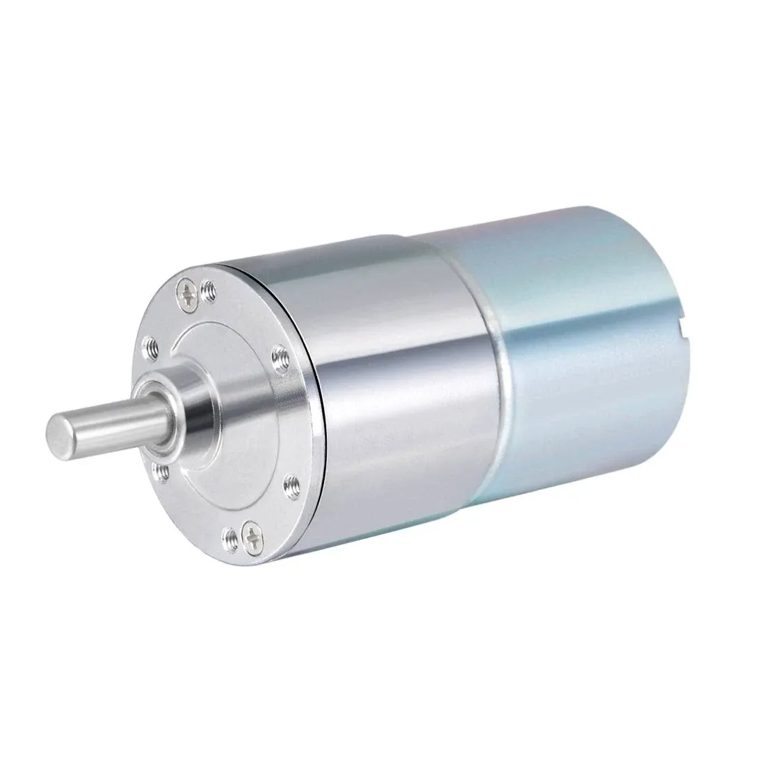 Uxcell 24v Dc Rpm Gear Motor High Torque Electric Reduction Gearbox Eccentric Output Shaft