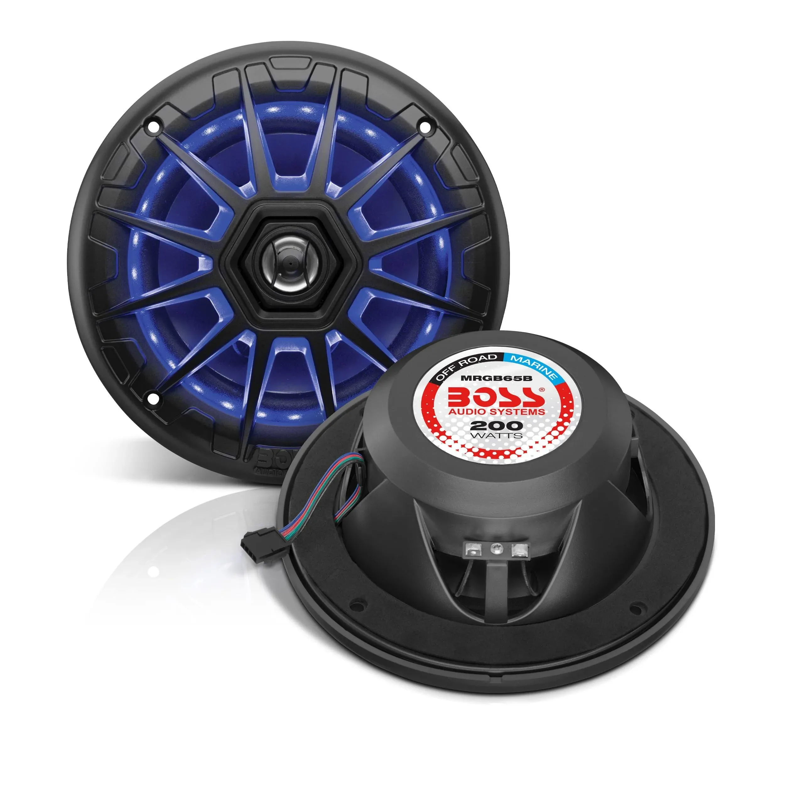 Boss Audio 6.5" MRGB65B Speakers - Black - 200W