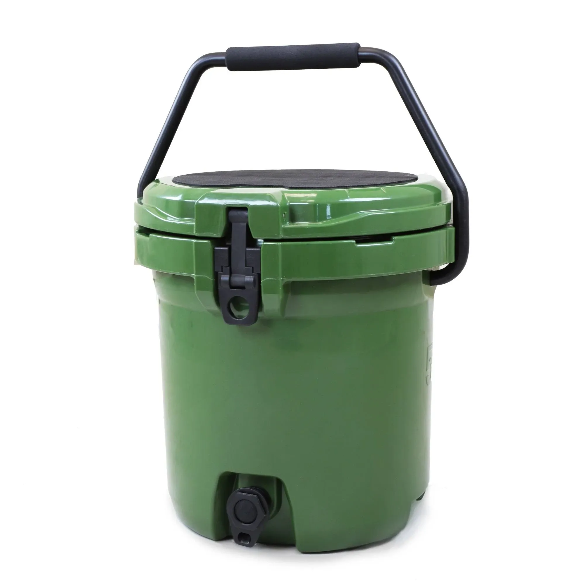 Xspec 5 Gal Rotomolded Beverage Cooler Jug Dispenser Outdoor Ice Bucket, Green