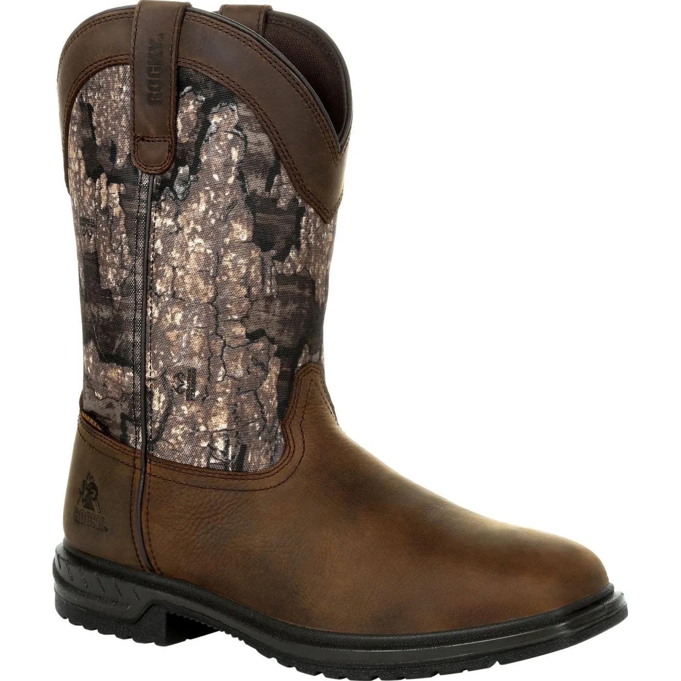 Rocky Worksmart 400g Insulated Waterproof Western Boot - Realtree Timber, 9.5