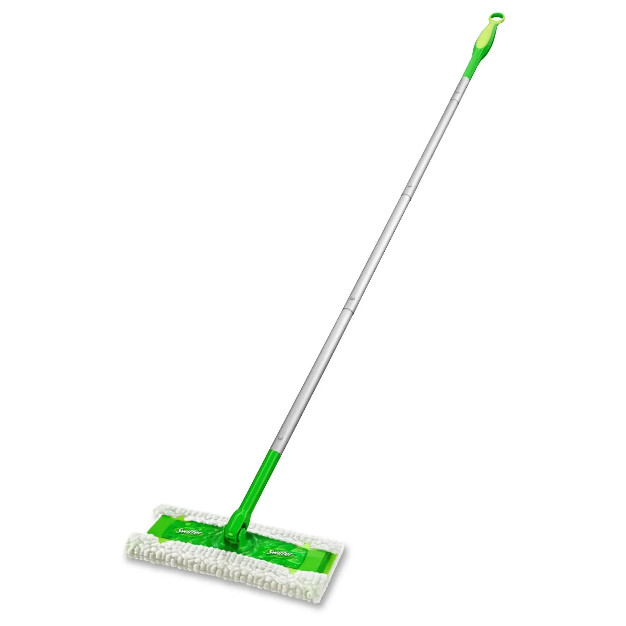 Swiffer 09060 Sweeper 10&#034; Mop, Swivel Head, Green, 3 Mops (PGC09060CT)