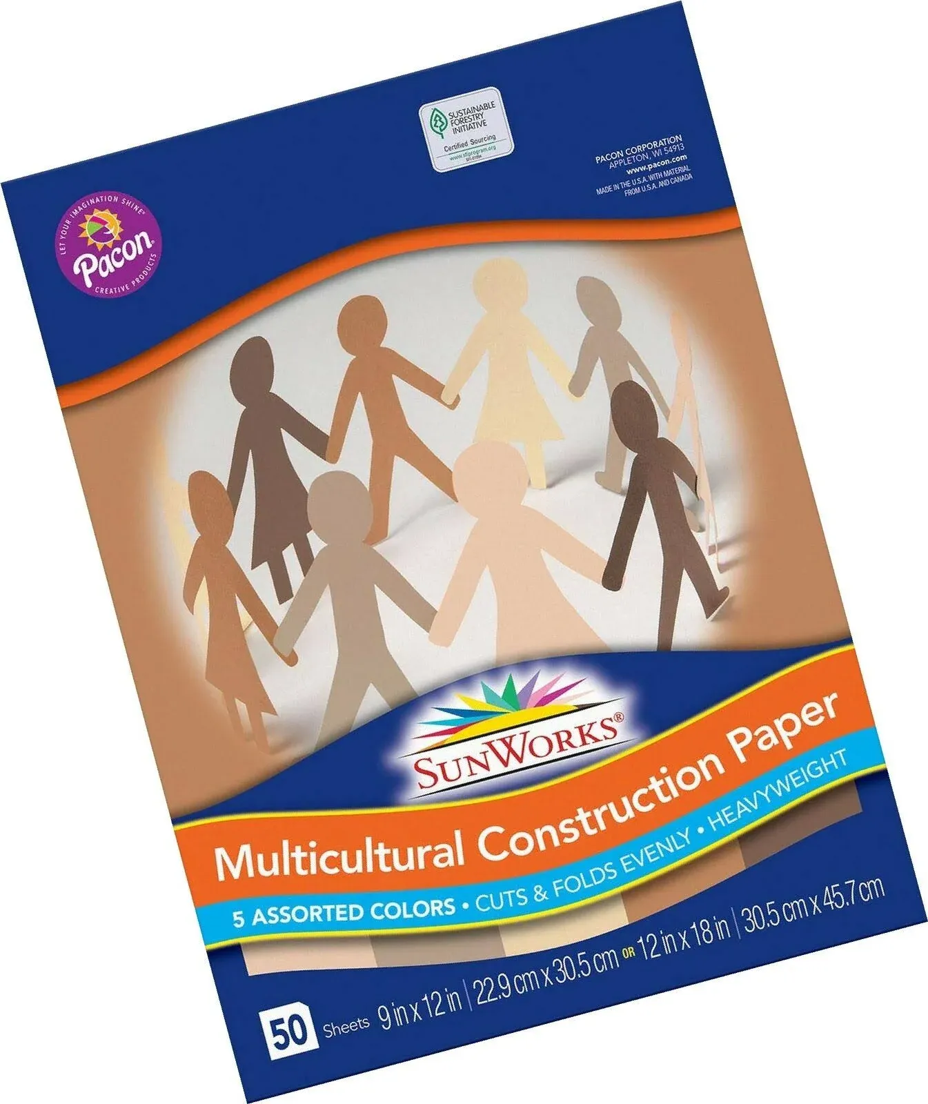 Pacon Multicultural Construction Paper