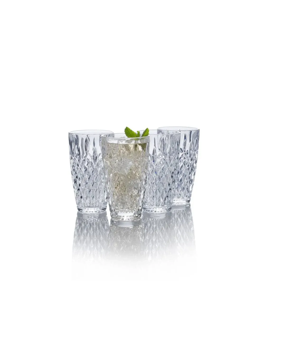 Mikasa Harding Highball Glasses Set of 4