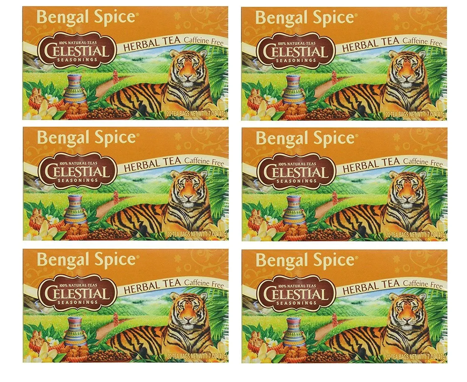 Celestial Seasonings Bengal Spice Herbal Tea