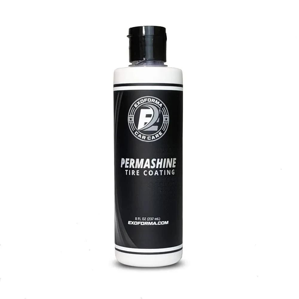 ExoForma PermaShine Tire Coating & Dressing - Extreme High Shine & Durability ...